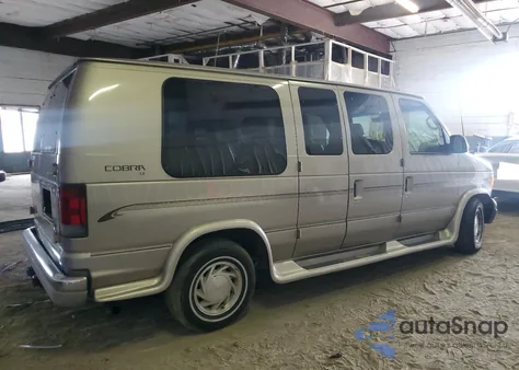 2002 Ford Econoline E150 Van из США, поврежденный, VIN 1FDRE14W32HB64467